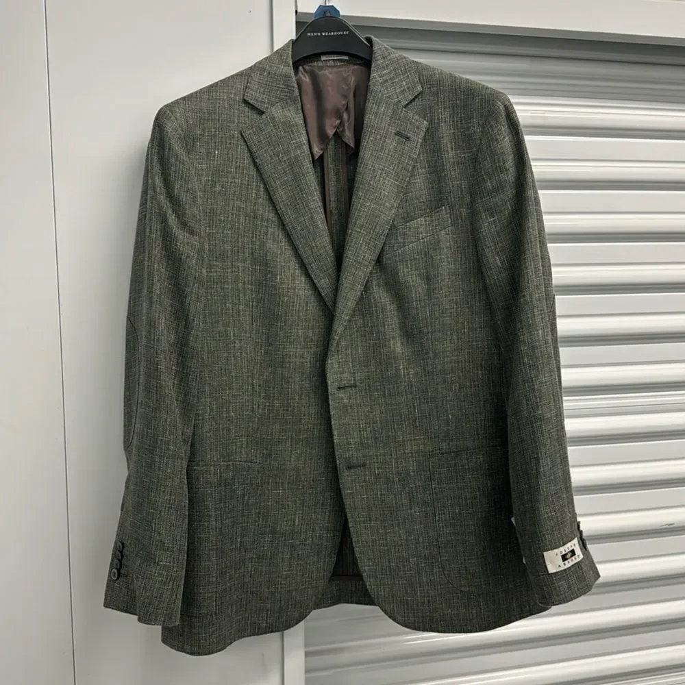 Joseph Abboud linen and wool sports jacket size 40 regular. NEW $399 - Picture 1 of 13